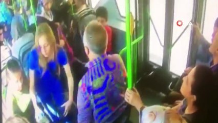 - Otobüste baygınlık geçiren genç kızı hastaneye böyle yetiştirdi