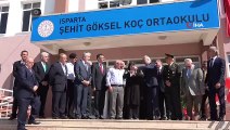 Şehit annesi, oğlunun adı verilen okulda ilk ders zilini çaldı