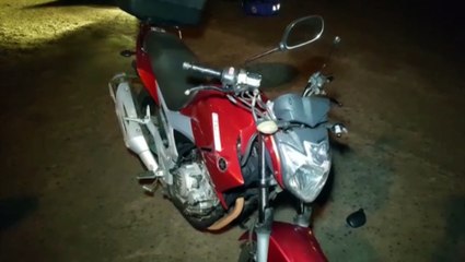 Colisão entre moto e bicicleta mobiliza Corpo de Bombeiros