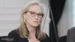 Meryl Streep Talks 