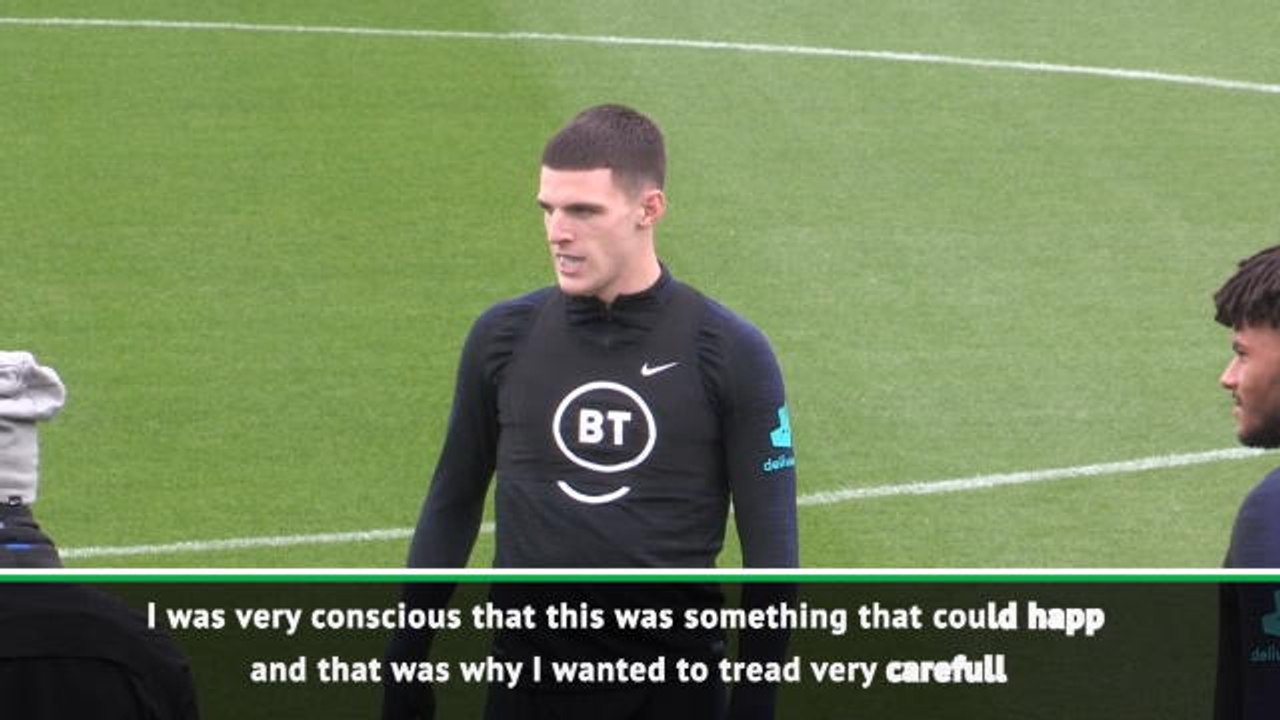 Southgate 'conscious' of abuse to Rice for picking England