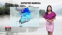 Northern areas forecast to see heavy rain 091019