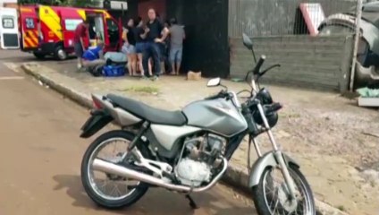 Siate atende motociclista ferido no Bairro Claudete