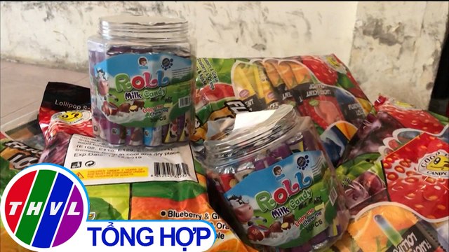THVL | Bắt giữ xe tải chở 1.600 hộp kẹo không chứng minh được nguồn gốc