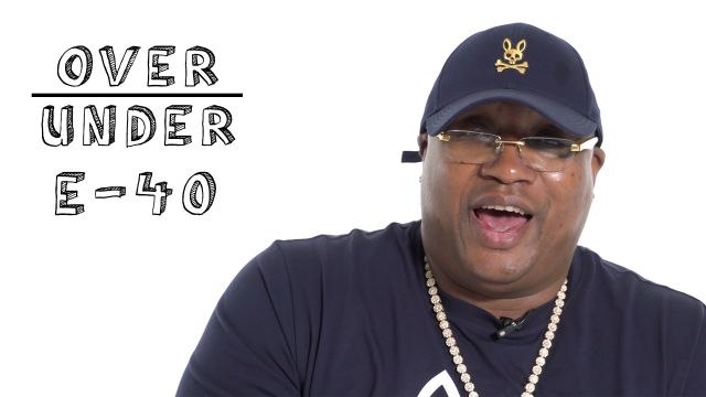E-40 Rates Red Wine, Edward Scissorhands, and Slippers