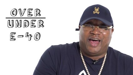 E-40 Rates Red Wine, Edward Scissorhands, and Slippers