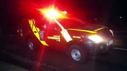 Turbina de caminhão explode e Bombeiros são mobilizados