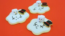 Melted Snowman Cookie