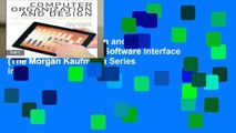 Computer Organization and Design: The Hardware/Software Interface (The Morgan Kaufmann Series in