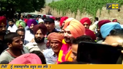ਨਵਜੋਤ ਸਿੱਧੂ ਨਿਕਲੇ ਬਾਹਰ ਪਰ ਭਵਿੱਖ ਬਾਰੇ ਸਸਪੈਂਸ ਜਾਰੀ Navjot Sidhu visited places in his constituency