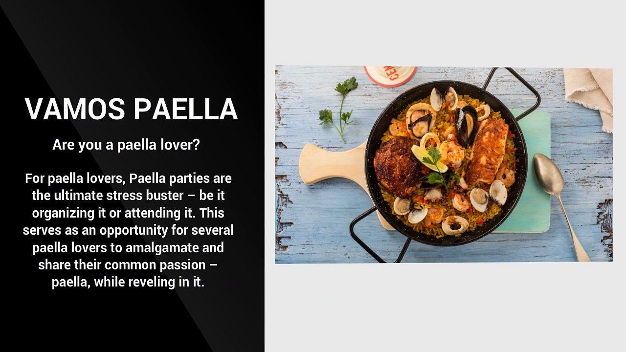 Essential Elements For Hosting A Paella Party