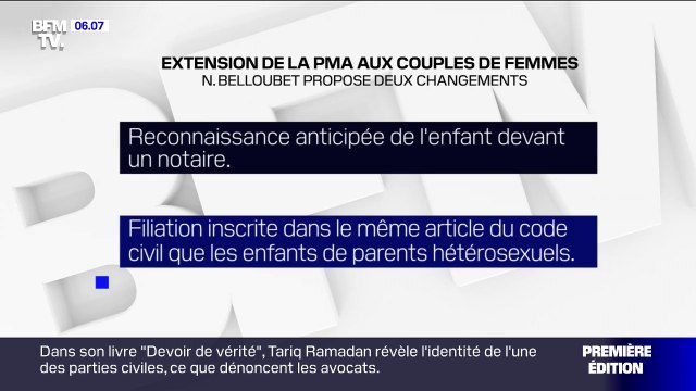 PMA pour toutes: quels sont les deux changements proposés par Nicole Belloubet dans le projet de loi ?