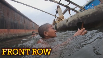Front Row: Magkakaibigan, naninisid ng bakal sa ilalim ng dagat para mabuhay
