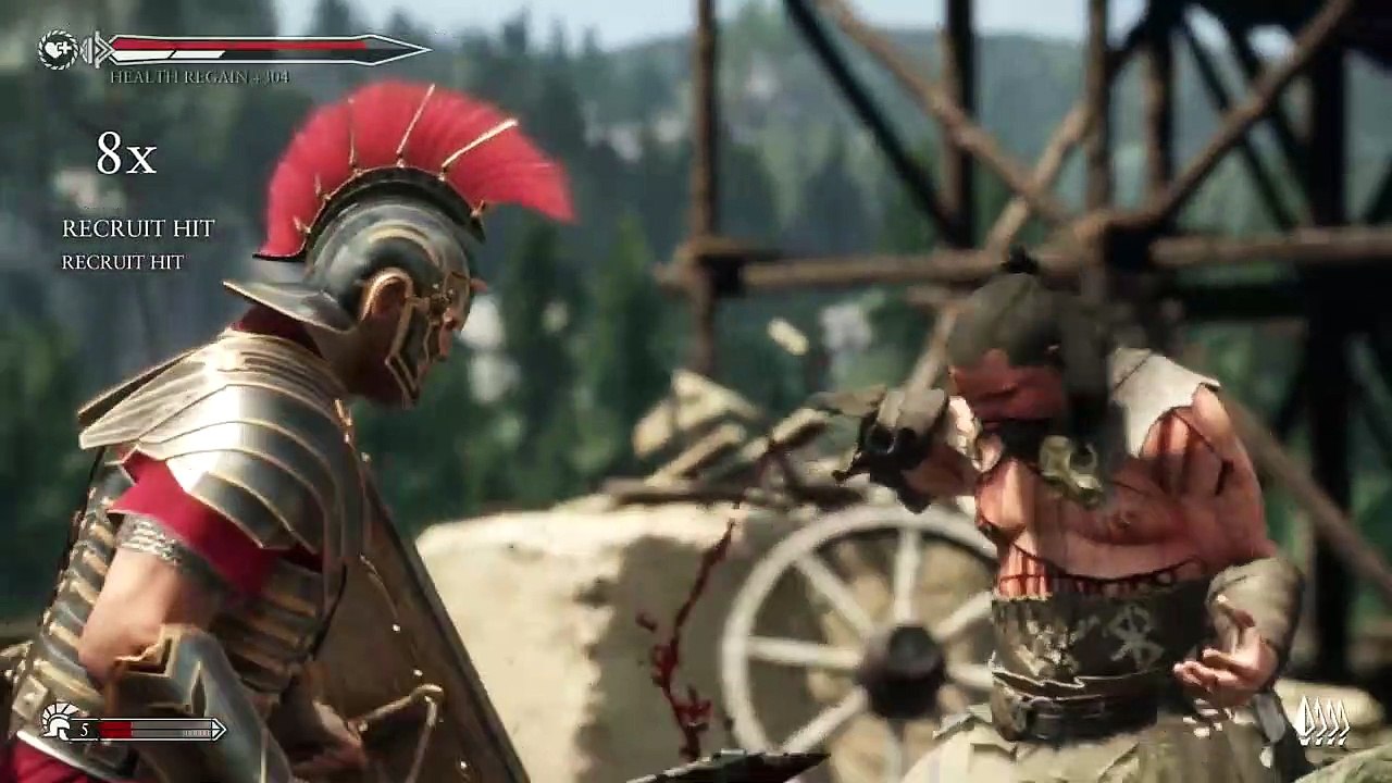 Ryse Son of Rome Gameplay Walkthrough Part 7 - Boudica Boss (XBOX ONE)