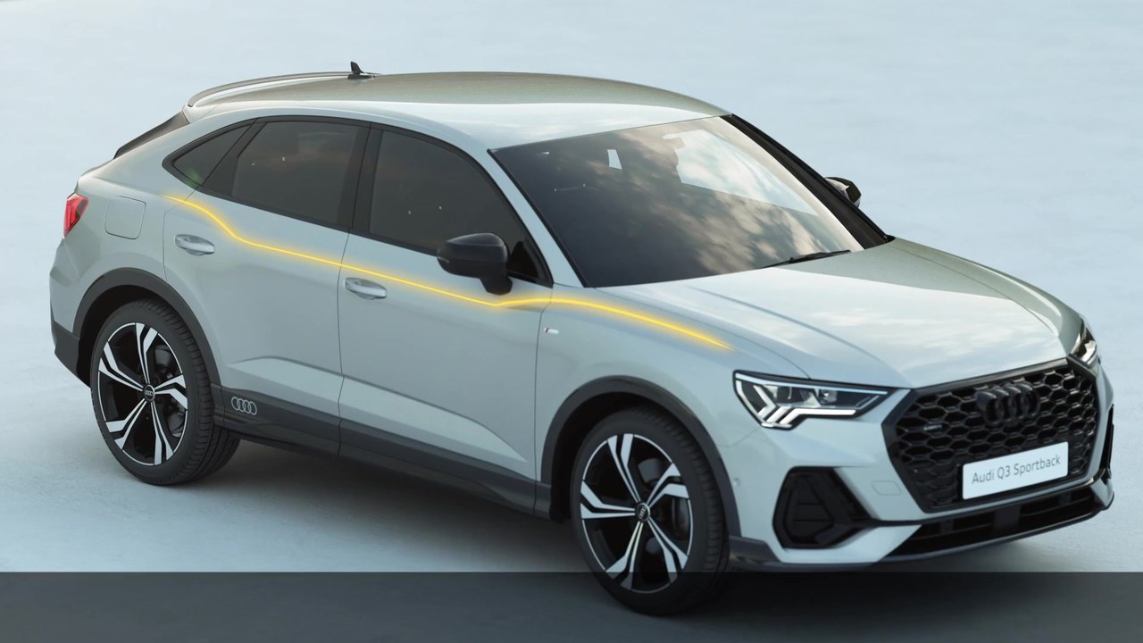 Audi Q3 Sportback Exterieurdesign Animation