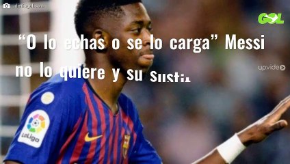 “O lo echas o se lo carga” Messi no lo quiere y su sustituto cuesta ¡180 millones!