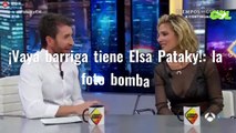¡Vaya barriga tiene Elsa Pataky!: la foto bomba