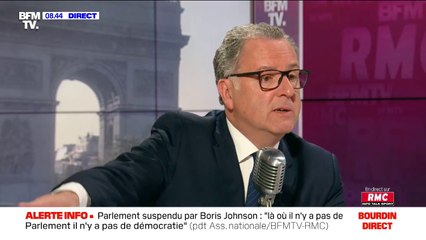 Boris Johnson suspend le Parlement : "là ou il n'y a pas de Parlement, il n'y a pas de démocratie", répond Richard Ferrand
