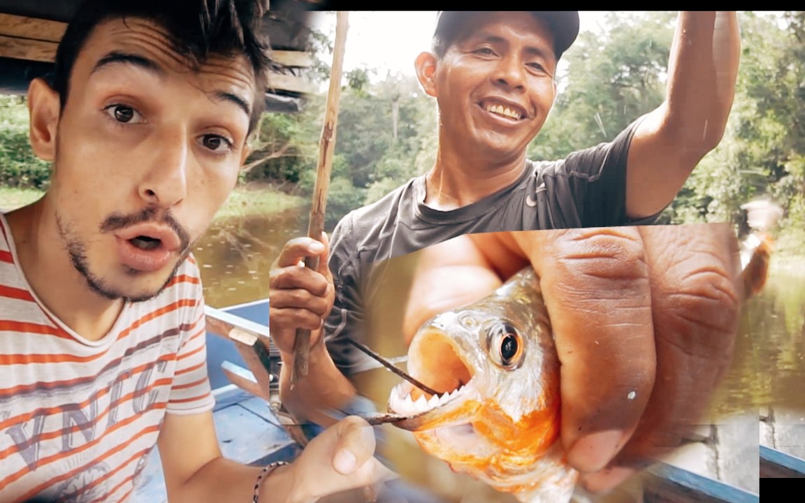 AMAZONLARDA PİRANA AVI (Bu suya düşmek istemezsiniz)