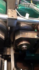 Automatic bolt hydraulic thread rolling machine
