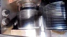 High quality hydraulic thread rolling machine processing T6 bolt