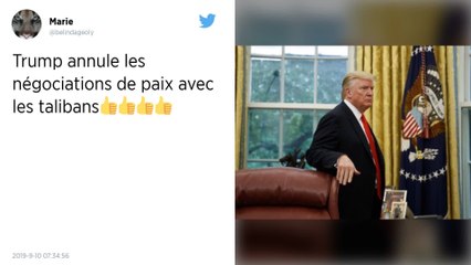 Donald Trump affirme que les discussions avec les talibans sont « mortes »