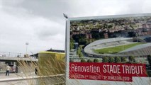 Sports : Stade Tribut, visite de chantier. - 10 Septembre 2019
