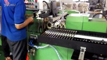 Hydraulic car jack thread rolling machine