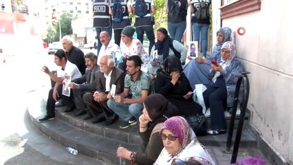 HDP önünde eylem yapan aile sayısı 8'inci gününde 19'a yükseldi