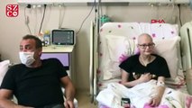 Haluk Levent, lenf kanseri olan Nida'yı ziyaret ederek ona şarkı söyledi