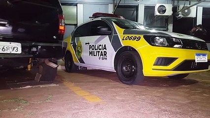 Adolescente é encaminhado para delegacia acusado de arrombar Studio de Pilates no Centro