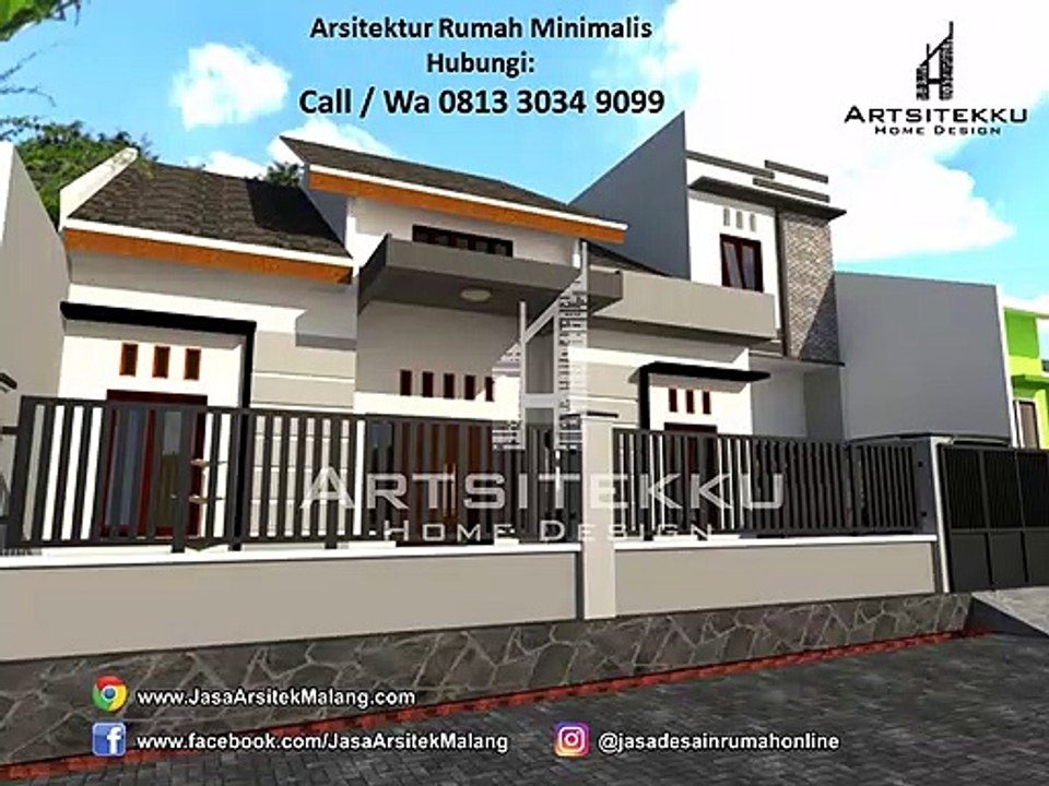 ELEGAN | CALL/WA 0813-3034-9099 | Desain Rumah Murah