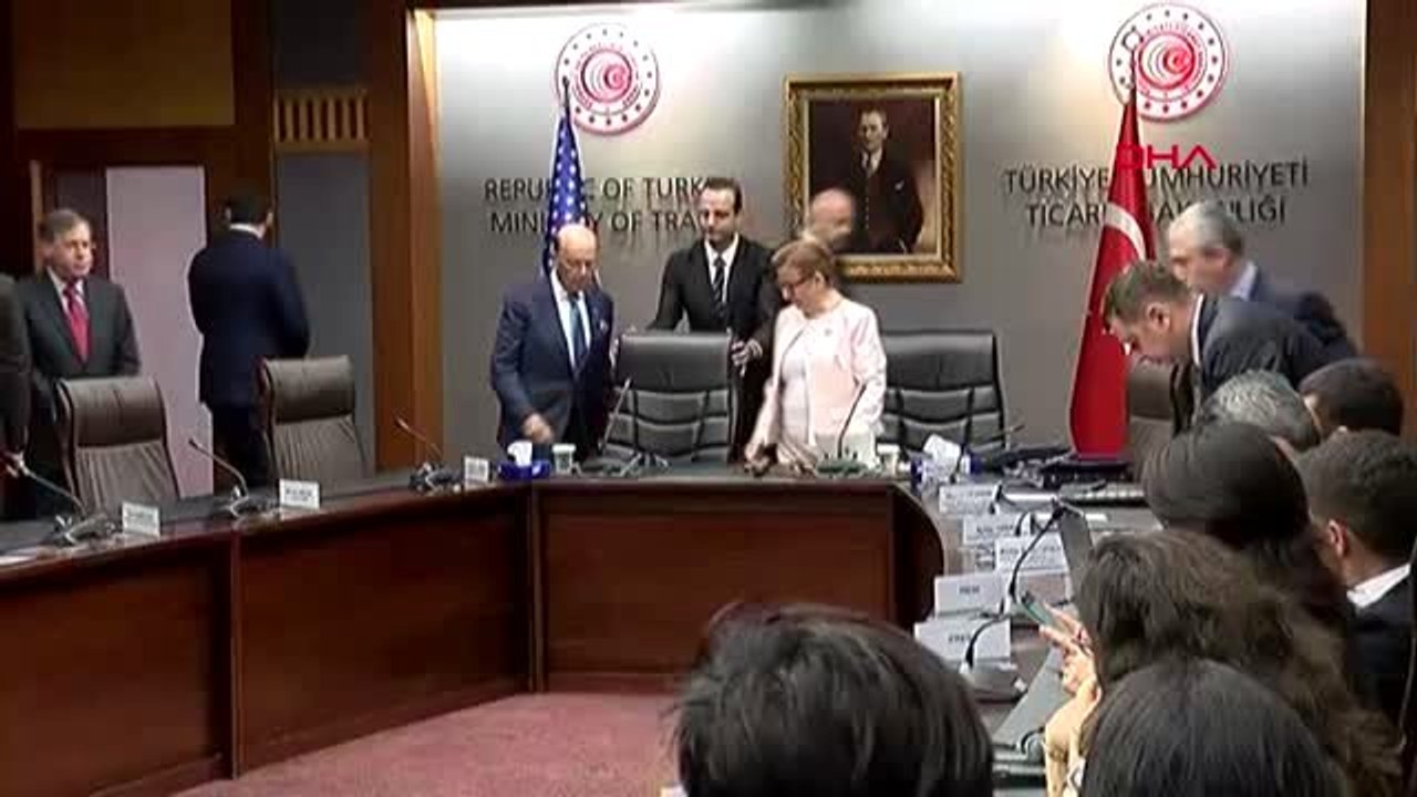 Ankara ticaret bakanı pekcan, abd ticaret bakanı ross ile ortak basın toplantısı düzenledi-1
