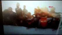 Dikili açıklarında lastik botta 47 kaçak göçmen yakalandı