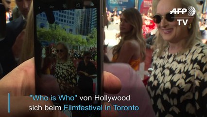Schaulaufen der Stars beim Filmfestival in Toronto