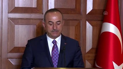 Çavuşoğlu: "(ABD'nin Fırat'ın doğusundaki tutumu) Atıldığı ya da atıldığı söylenen adımlar kozmetik...