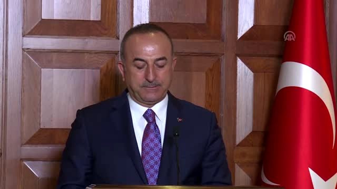 Çavuşoğlu: "(ABD'nin Fırat'ın doğusundaki tutumu) Atıldığı ya da atıldığı söylenen adımlar kozmetik...