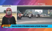 Kualitas Udara Kian Memburuk, Polisi di Riau Bagikan Masker