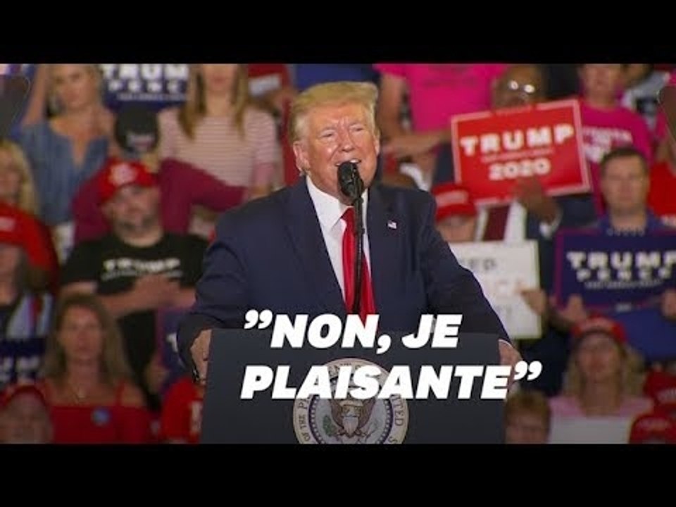 Donald Trump se verrait bien président en 2026 pour la Coupe du monde (mais il "plaisante")