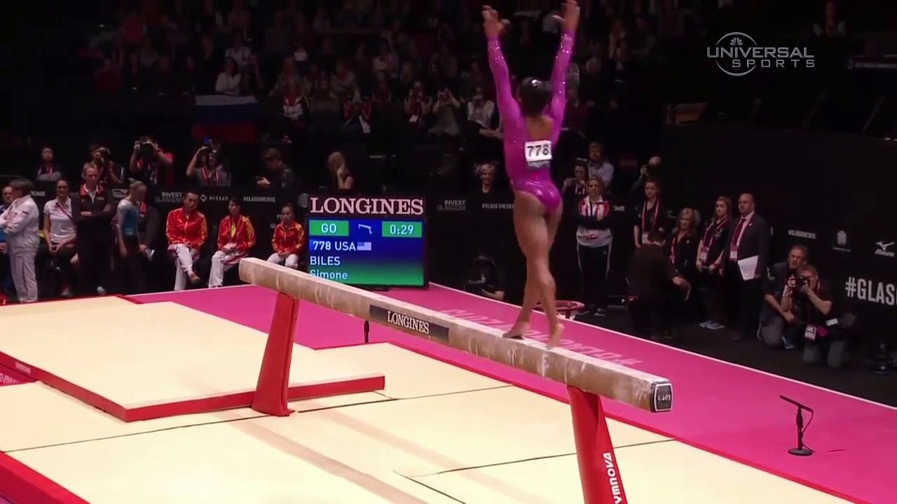 Biles remains World Champ in Balance Beam - Universal Sports