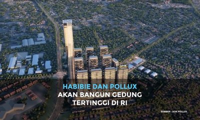 Habibie dan Pollux Akan Bangun Gedung Tertinggi di RI