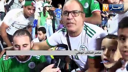 الجماهير الجزائرية تودع صخرة الدفاع رفيق حليش