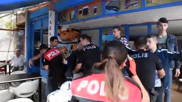 Asayiş Şube Müdürü yunus kıyafeti giyip uygulama yaptı - SAMSUN