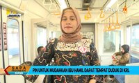 Permudah Ibu Hamil Dapat Tempat Duduk di KRL, KCI Luncurkan Pin Ibu Hamil