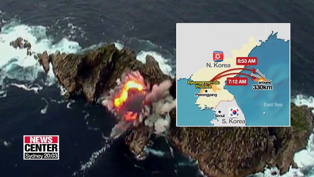 N. Korea fires 2 unidentified projectiles toward the East Sea