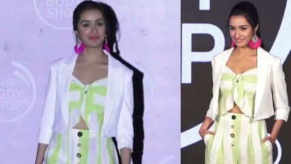 Shraddha Kapoor looks GORGEOUS at Body Shop event;Watch video | FilmiBeat