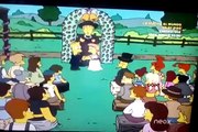 Simpsons boda de Bart y Marie(cletus)