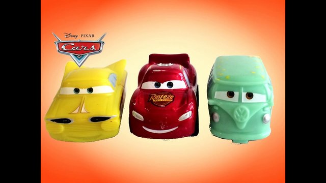 Disney Pixar Cars Micro Drifters Race Team Cruisin Lightning McQueen Ramone Fillmore - Unboxing