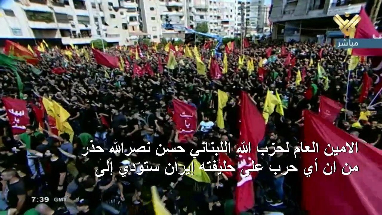 نصرالله يحذر أن أي حرب على إيران ستؤدي إلى "نهاية اسرائيل"