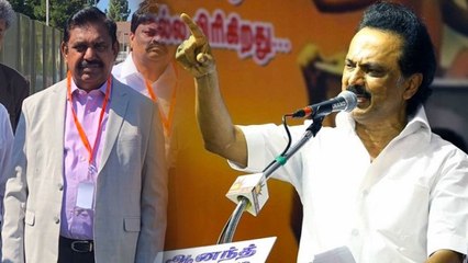MK Stalin gives 2 day deadline for cm edappadi palanisami